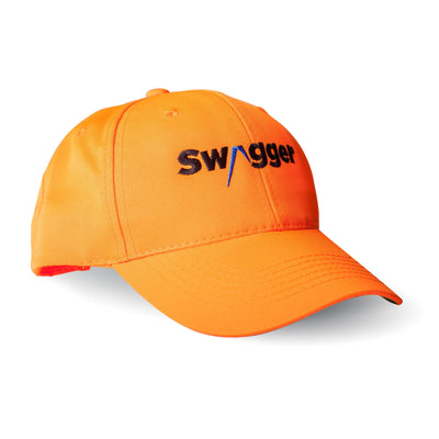 Blaze orange Swagger logo hat